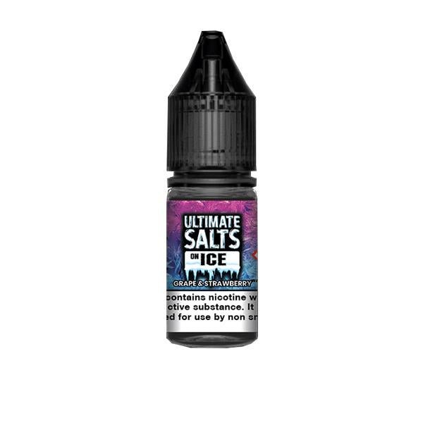 10mg Ultimate Puff Salts On Ice 10ml Flavoured Nic Salts (50VG/50PG) - Vape Street UK