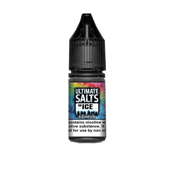 10mg Ultimate Puff Salts On Ice 10ml Flavoured Nic Salts (50VG/50PG) - Vape Street UK