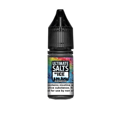 10mg Ultimate Puff Salts On Ice 10ml Flavoured Nic Salts (50VG/50PG) - Vape Street UK