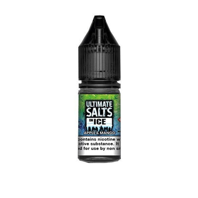 10mg Ultimate Puff Salts On Ice 10ml Flavoured Nic Salts (50VG/50PG) - Vape Street UK