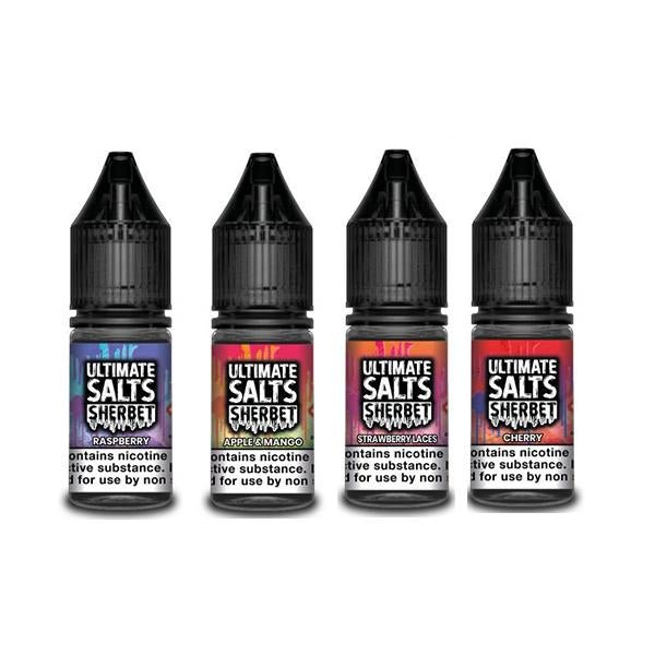 10MG Ultimate Puff Salts Sherbet 10ML Flavoured Nic Salts (50VG/50PG) - Vape Street UK