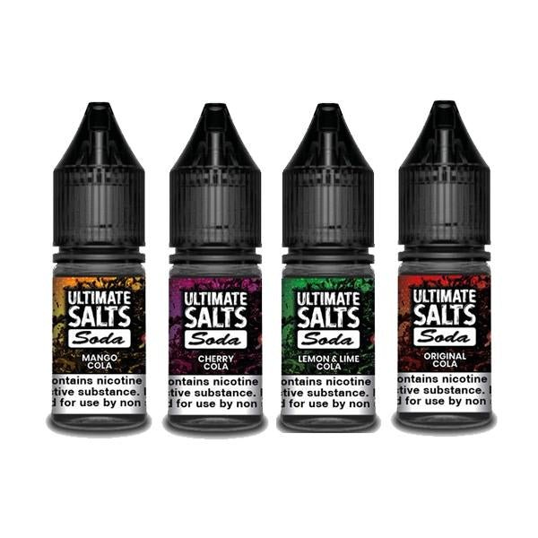 10MG Ultimate Puff Salts Soda 10ML Flavoured Nic Salts (50VG/50PG) - Vape Street UK