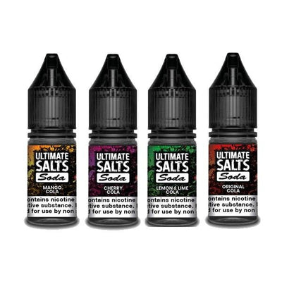 10MG Ultimate Puff Salts Soda 10ML Flavoured Nic Salts (50VG/50PG) - Vape Street UK