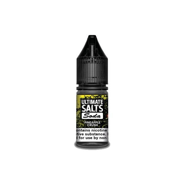 10MG Ultimate Puff Salts Soda 10ML Flavoured Nic Salts (50VG/50PG) - Vape Street UK