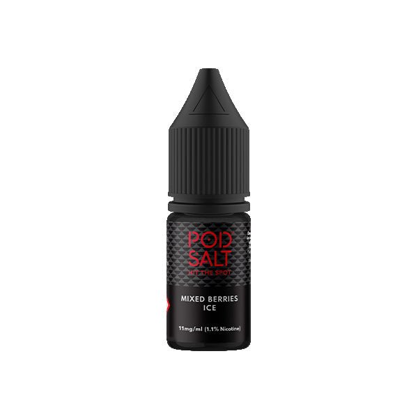 11mg Pod Salt Core 10ml Nic Salts (50VG/50PG) - Vape Street UK