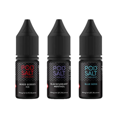 11mg Pod Salt Core 10ml Nic Salts (50VG/50PG) - Vape Street UK