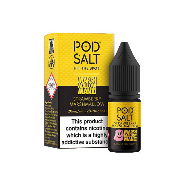 11mg Pod Salt Fusions 10ml Nic Salt (50VG/50PG) - Vape Street UK