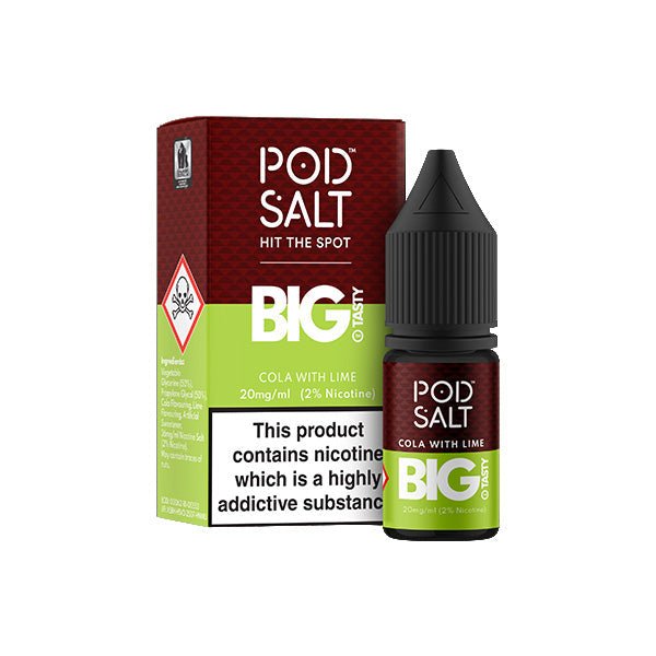 11mg Pod Salt Fusions 10ml Nic Salt (50VG/50PG) - Vape Street UK