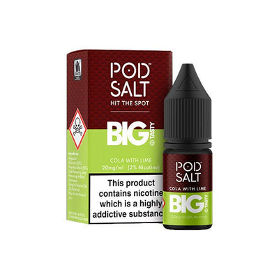 11mg Pod Salt Fusions 10ml Nic Salt (50VG/50PG) - Vape Street UK