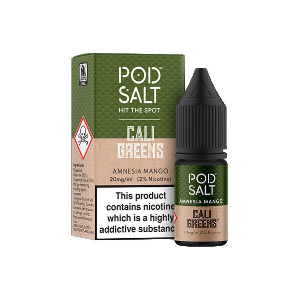 11mg Pod Salt Fusions 10ml Nic Salt (50VG/50PG) - Vape Street UK