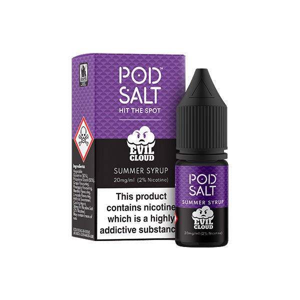 11mg Pod Salt Fusions 10ml Nic Salt (50VG/50PG) - Vape Street UK