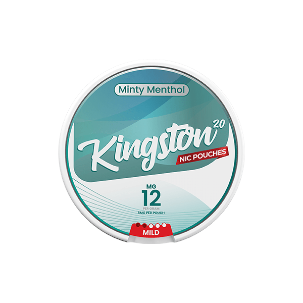 12mg Kingston Nicotine Pouches - 20 Pouches - Vape Street UK