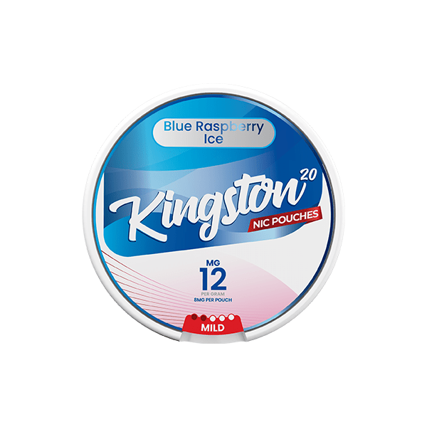 12mg Kingston Nicotine Pouches - 20 Pouches - Vape Street UK