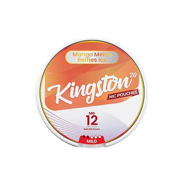 12mg Kingston Nicotine Pouches - 20 Pouches - Vape Street UK