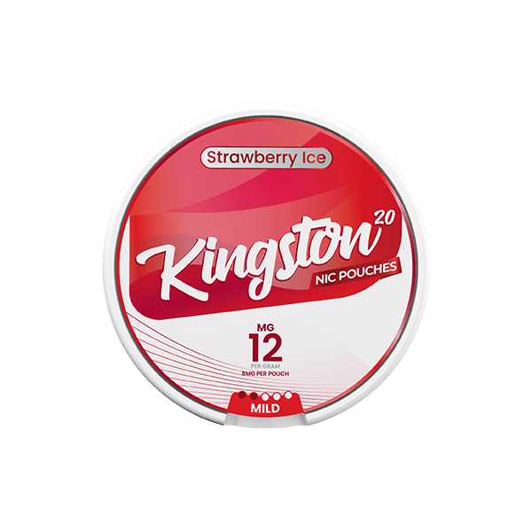 12mg Kingston Nicotine Pouches - 20 Pouches - Vape Street UK