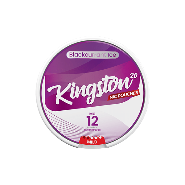 12mg Kingston Nicotine Pouches - 20 Pouches - Vape Street UK