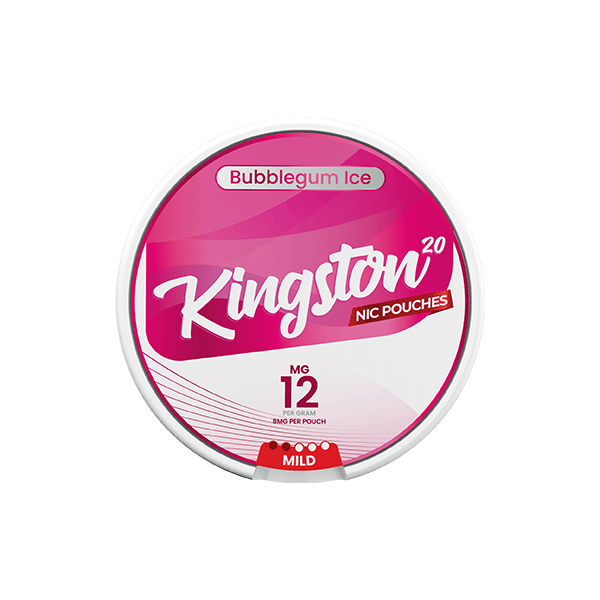 12mg Kingston Nicotine Pouches - 20 Pouches - Vape Street UK