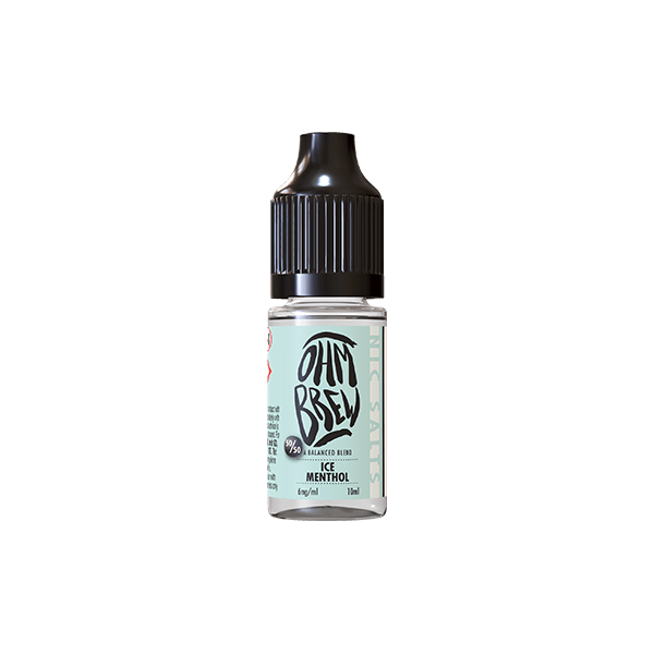 12mg Ohm Brew Balanced Blend 10ml Nic Salts (50VG/50PG) - Vape Street UK