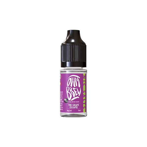 12mg Ohm Brew Balanced Blend 10ml Nic Salts (50VG/50PG) - Vape Street UK