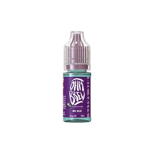 12mg Ohm Brew Balanced Blend 10ml Nic Salts (50VG/50PG) - Vape Street UK