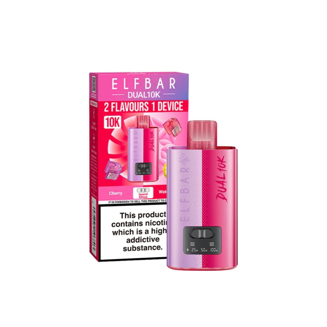 made by: ELF Bar price:£9.63 20mg Elf Bar Dual 10K Pod Vape Kit next day delivery at Vape Street UK