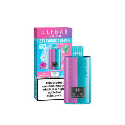 made by: ELF Bar price:£9.63 20mg Elf Bar Dual 10K Pod Vape Kit next day delivery at Vape Street UK