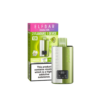 made by: ELF Bar price:£9.63 20mg Elf Bar Dual 10K Pod Vape Kit next day delivery at Vape Street UK