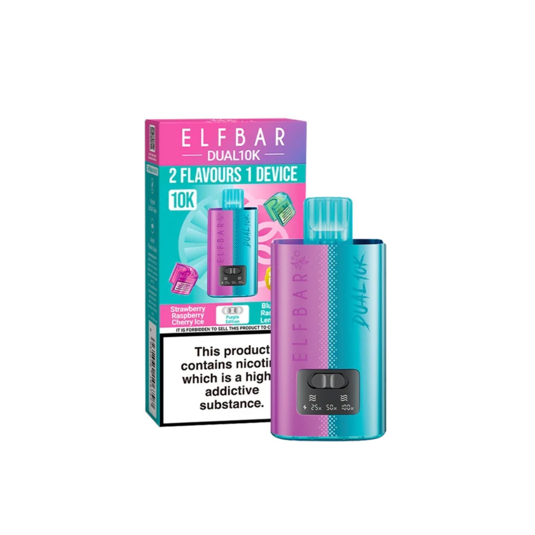 made by: ELF Bar price:£9.63 20mg Elf Bar Dual 10K Pod Vape Kit next day delivery at Vape Street UK