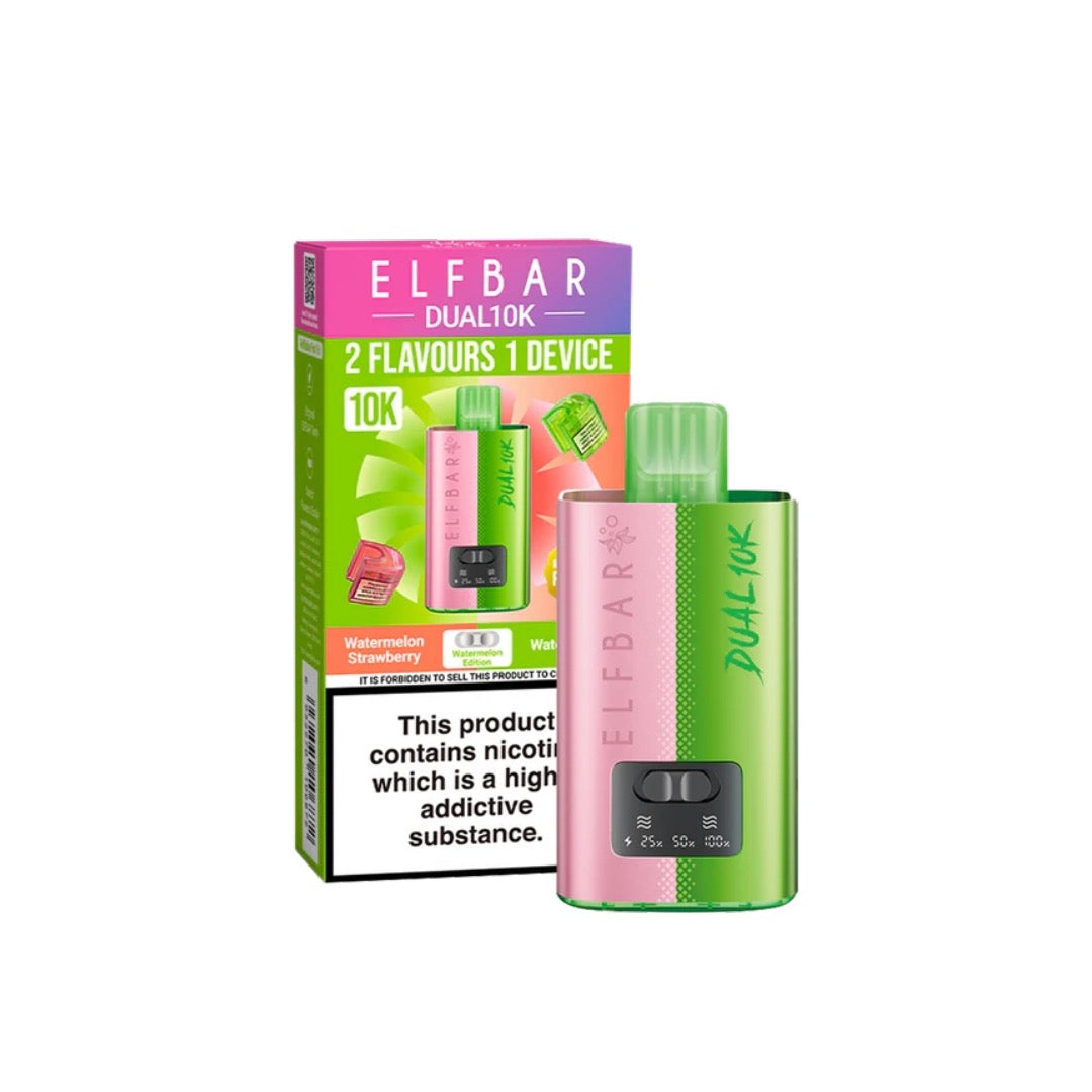 made by: ELF Bar price:£9.63 20mg Elf Bar Dual 10K Pod Vape Kit next day delivery at Vape Street UK