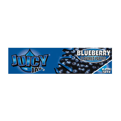 24 Juicy Jay King Size Flavoured Slim Rolling Paper - Full Box