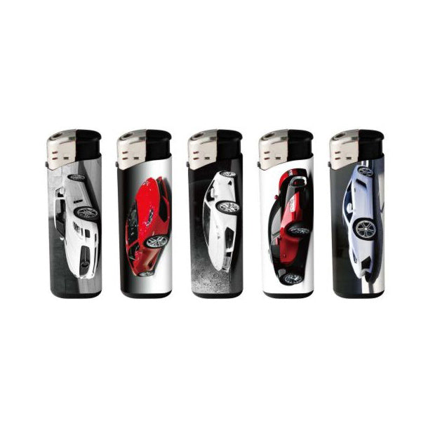 50 x 4Smoke Electronic Printed Lighters - ZY218DK