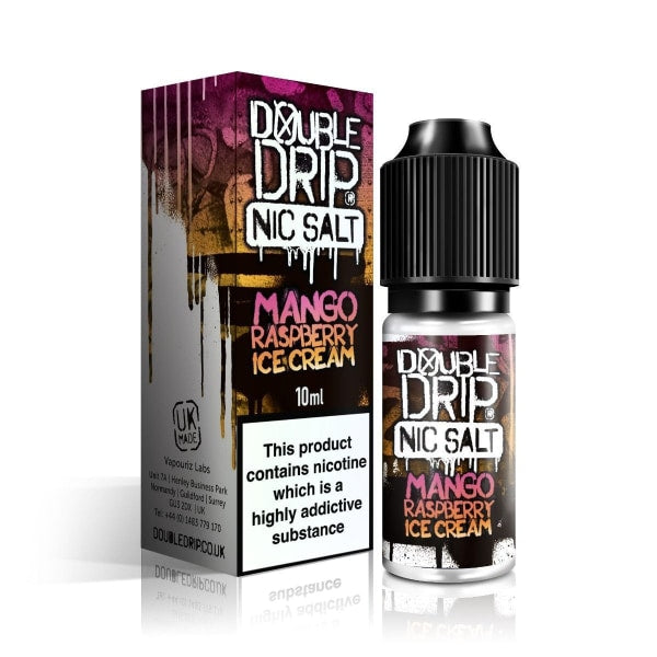 10MG Double Drip  10ML Flavoured Nic Salts E Liquid