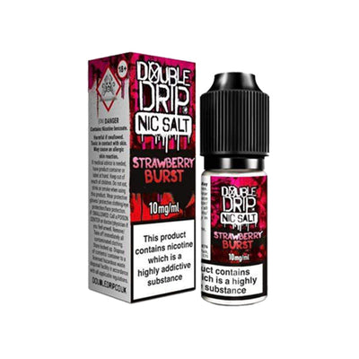 10MG Double Drip  10ML Flavoured Nic Salts E Liquid