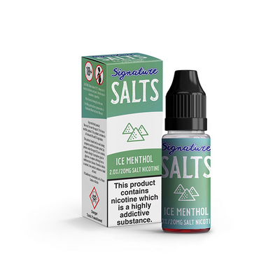 20mg Signature Salts By Signature Vapours 10ml Nic Salt (50VG/50PG)