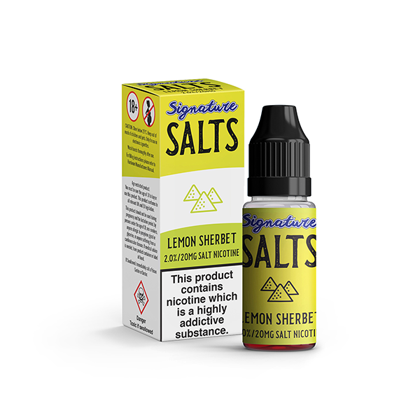 20mg Signature Salts By Signature Vapours 10ml Nic Salt (50VG/50PG)