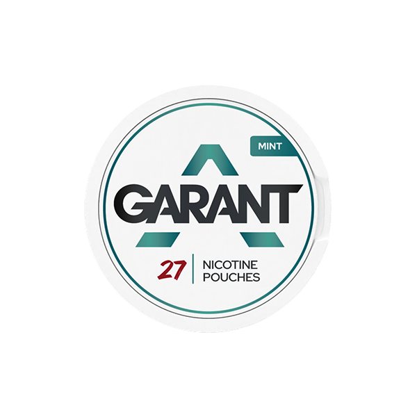 made by: Garant price:£3.60 18mg Garant Mint Nicotine Pouch - 20 Pouches next day delivery at Vape Street UK