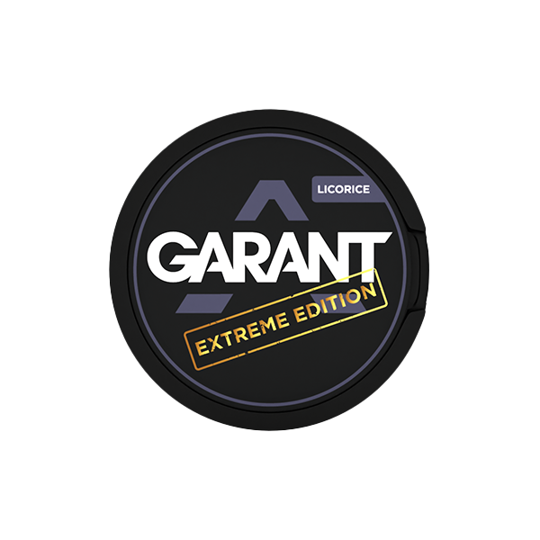 made by: Garant price:£3.60 50mg Garant Extreme Nicotine Pouch - 20 Pouches next day delivery at Vape Street UK