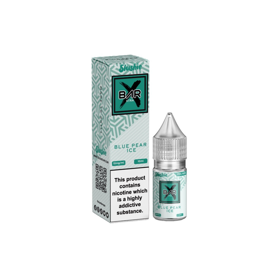 made by: Slushie price:£3.08 20mg Slushie Bar Xtra Nic Salt 10ml (50VG/50PG) next day delivery at Vape Street UK