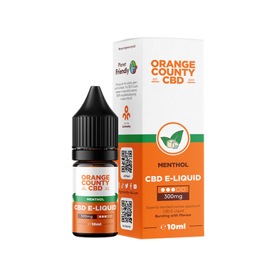 Orange County CBD 300mg Broad Spectrum CBD E-liquid 10ml (50VG/50PG)