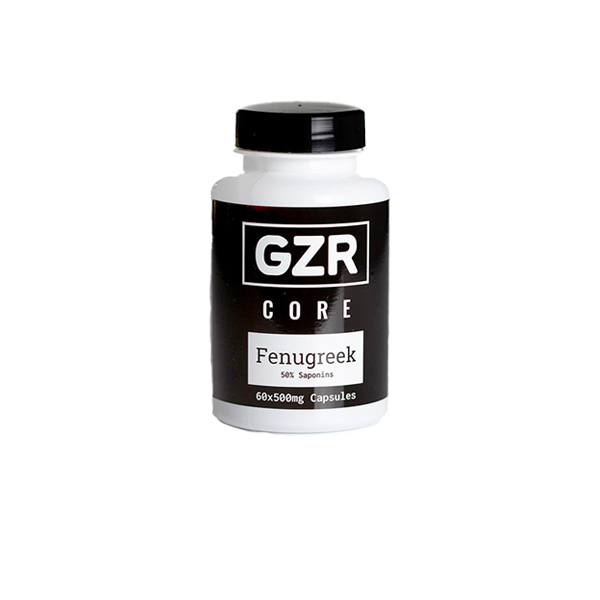 made by: GZR price:£7.11 GZR 500mg Fenugreek Capsules - 60 Capsules next day delivery at Vape Street UK