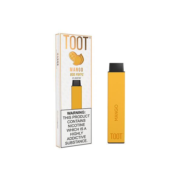 20mg TOOT Bar Disposable Vape Device 600 Puffs