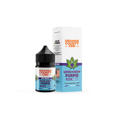 Orange County CBD Cali Range 1500mg CBD 50ml E-liquid (60VG/40PG)