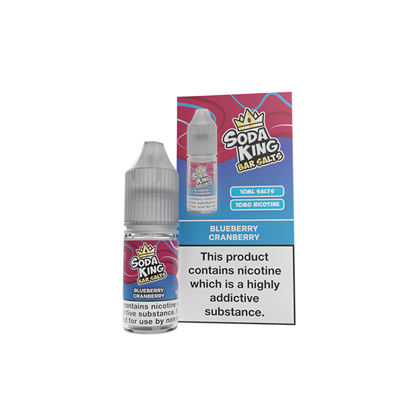 Soda King Bar SALTS 10mg Nic Salts 10ml - (50VG/50PG)