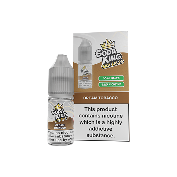 Soda King Bar SALTS 5mg Nic Salts 10ml - (50VG/50PG)