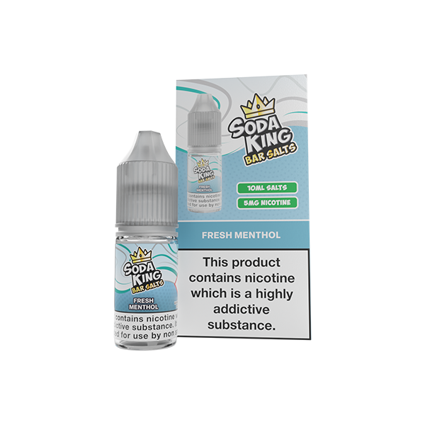 Soda King Bar SALTS 5mg Nic Salts 10ml - (50VG/50PG)