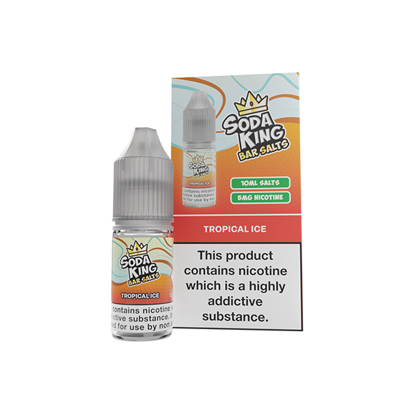 Soda King Bar SALTS 5mg Nic Salts 10ml - (50VG/50PG)