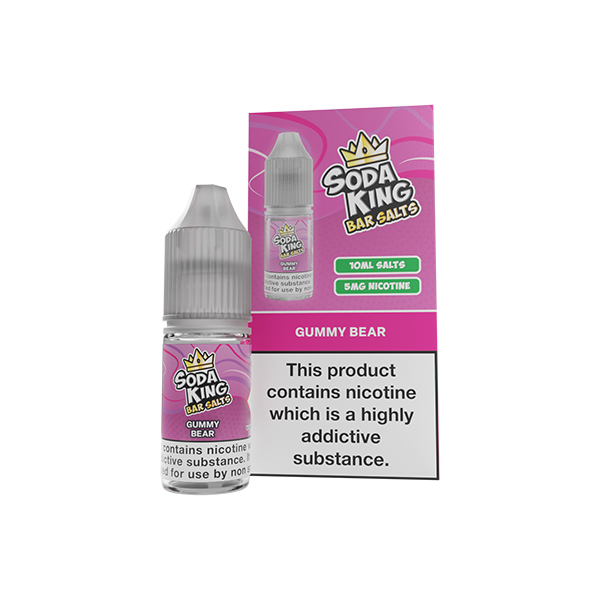 Soda King Bar SALTS 5mg Nic Salts 10ml - (50VG/50PG)