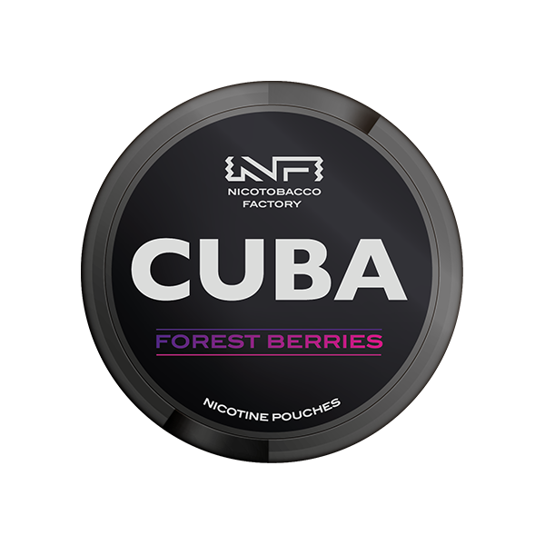 made by: CUBA price:£4.59 43mg CUBA Black Nicotine Pouches - 25 Pouches next day delivery at Vape Street UK