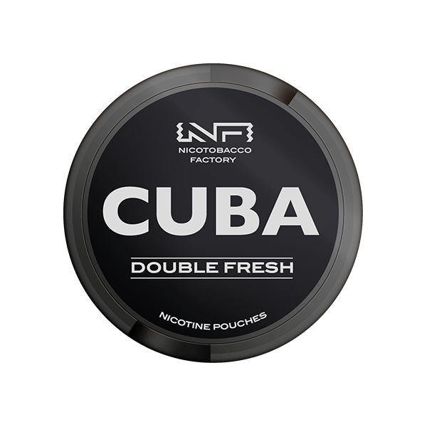 made by: CUBA price:£4.59 43mg CUBA Black Nicotine Pouches - 25 Pouches next day delivery at Vape Street UK