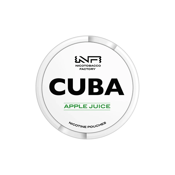 made by: CUBA price:£3.87 16mg CUBA White Nicotine Pouches - 25 Pouches next day delivery at Vape Street UK